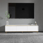 Meubles Tv Imaj - Blanc / Doré