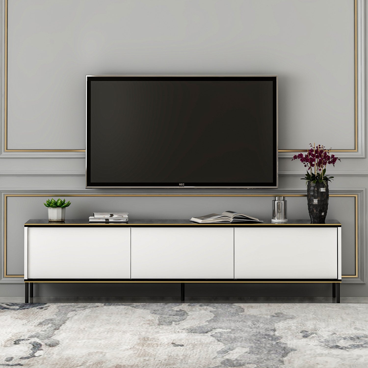 Meubles Tv Imaj - Blanc