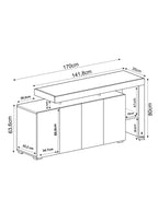 Consoles Beliz - Anthracite