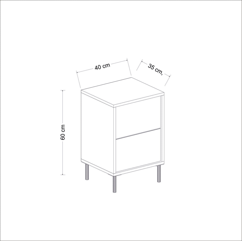 Tables De Chevet Imaj - Anthracite