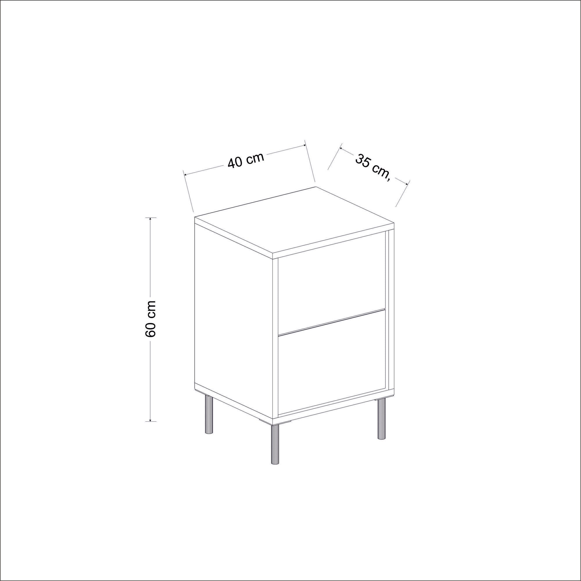 Tables De Chevet Imaj - Anthracite