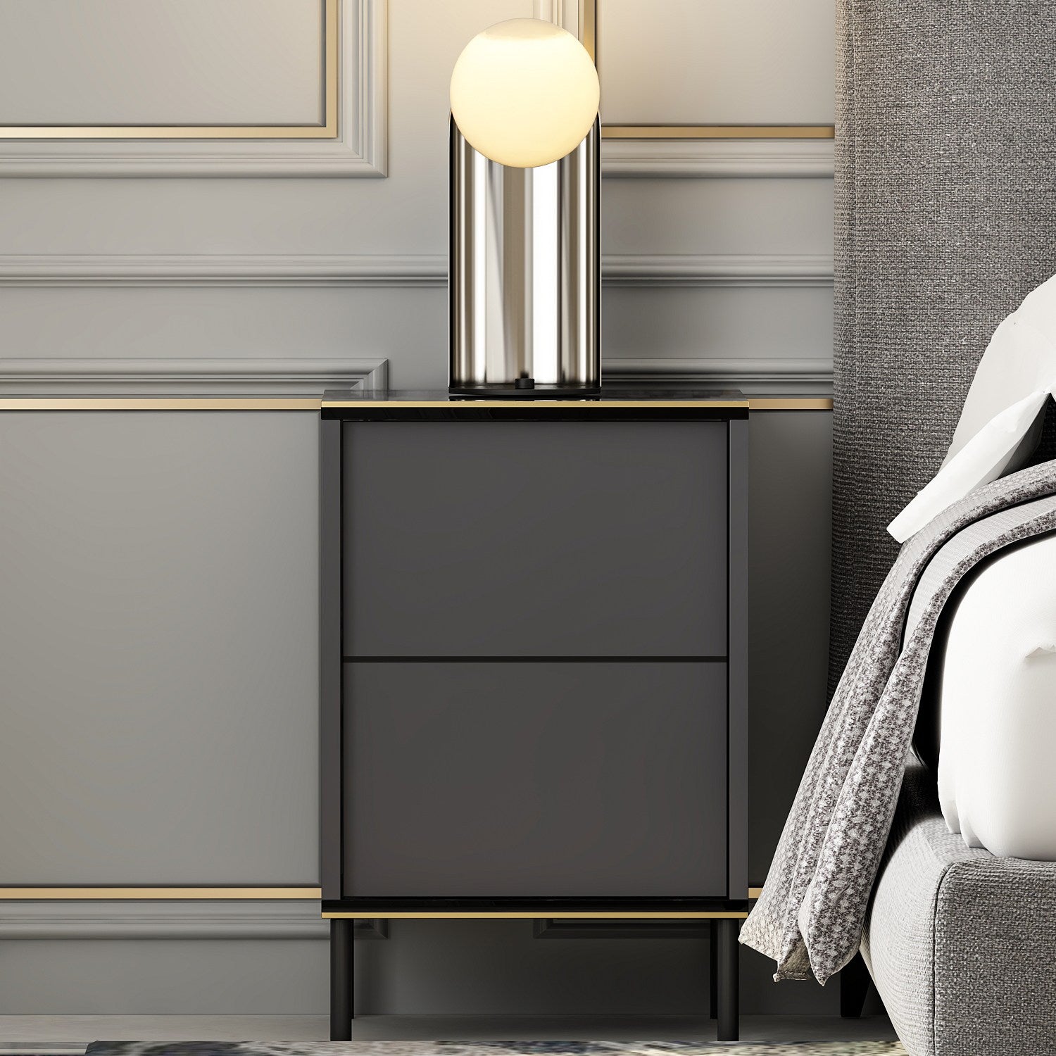 Tables De Chevet Imaj - Anthracite