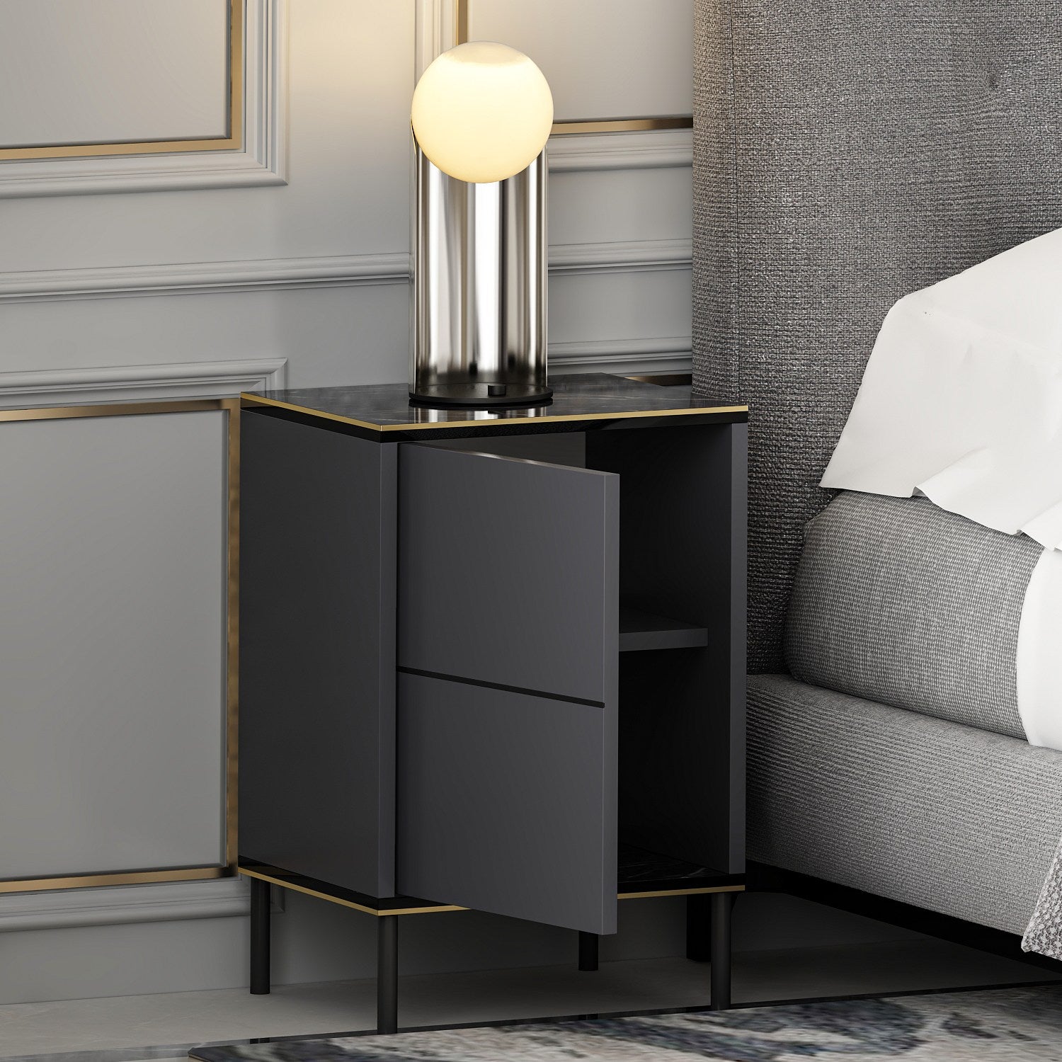Tables De Chevet Imaj - Anthracite
