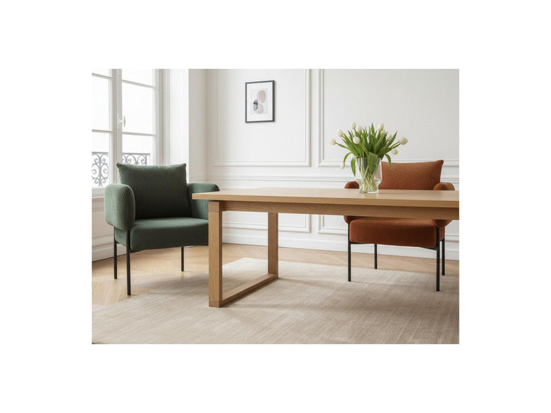 Marin - Mesa de Comedor - Color Roble