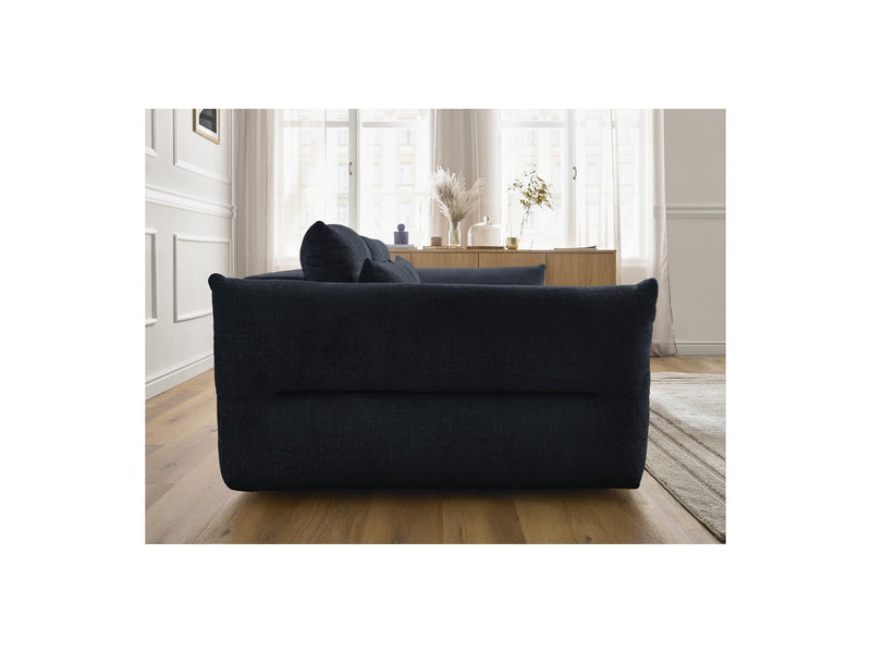 Canapé Droit Fixe 3 Places - Neil - Tissu Texturé