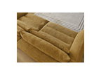 Neil - Canapé Droit Fixe 3 Places - Tissu Texturé