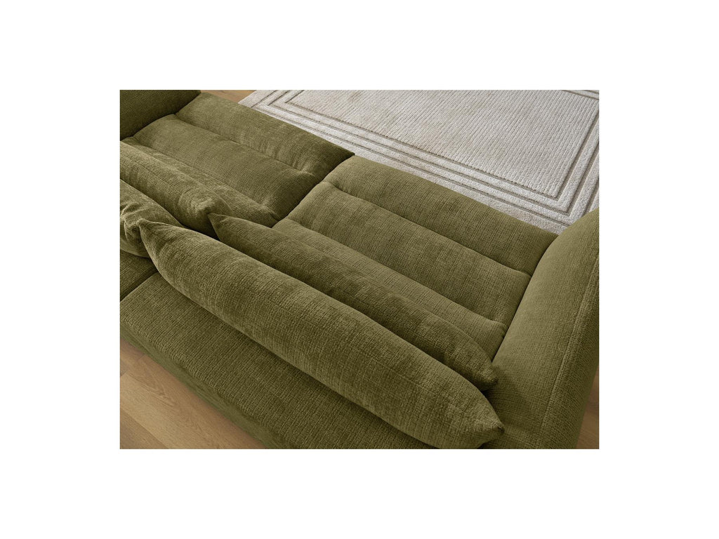 Neil - Canapé Droit Fixe 3 Places - Tissu Texturé
