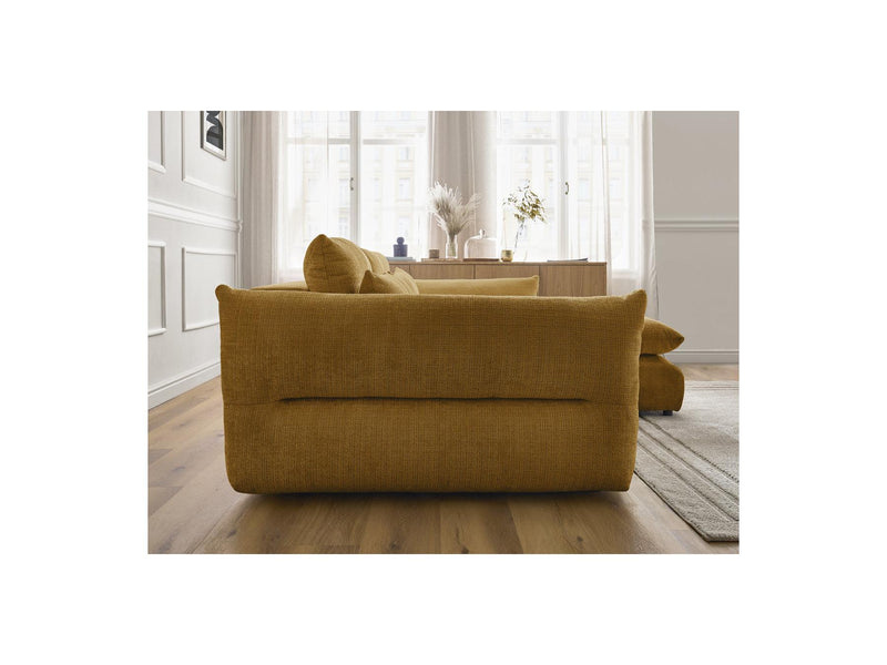 Canapé D'Angle Fixe - Neil - Tissu Texturé - Angle Droit