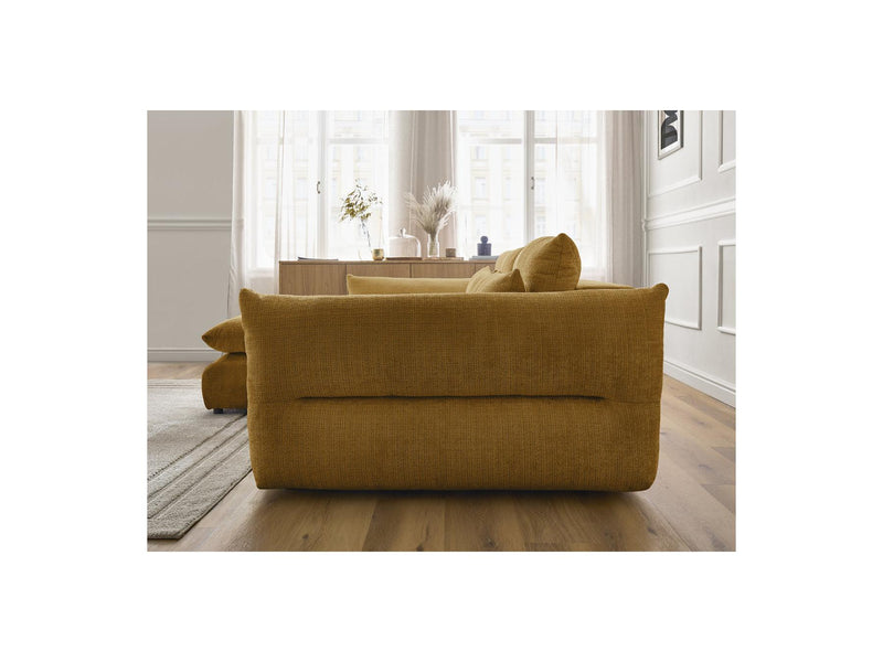 Canapé D'Angle Fixe - Neil - Tissu Texturé - Angle Gauche