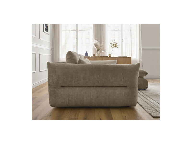 Canapé D'Angle Fixe - Neil - Tissu Texturé - Angle Droit