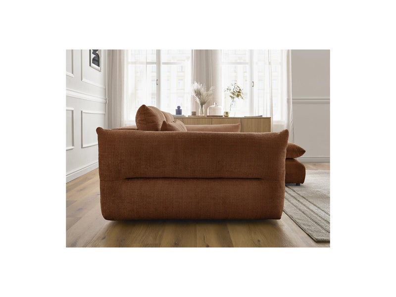 Canapé D'Angle Fixe - Neil - Tissu Texturé - Angle Droit