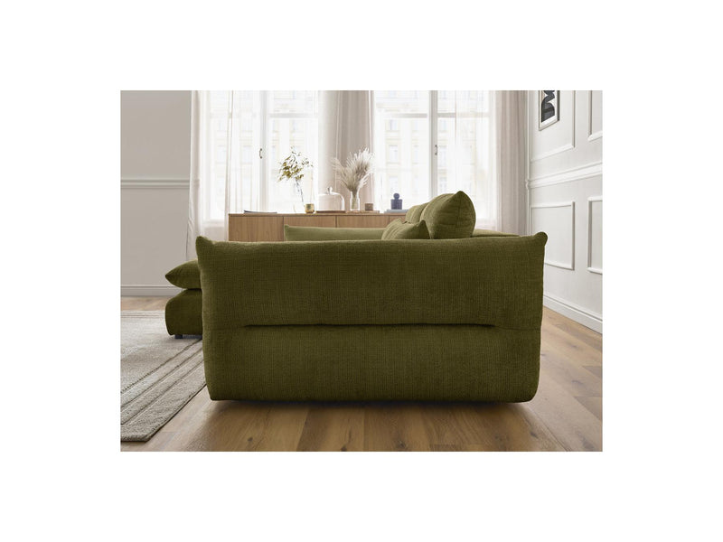 Canapé D'Angle Fixe - Neil - Tissu Texturé - Angle Gauche