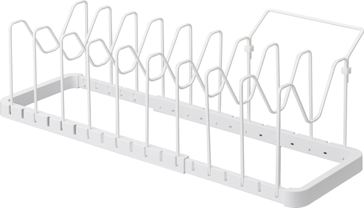 Soporte Extensible para Tapas y Sartenes - Tower - Blanco