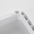Soporte Extensible para Tapas y Sartenes - Tower - Blanco