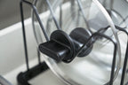 Supporto estensibile per coperchi e padelle - Tower - Nero