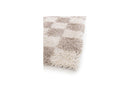Tapis Poils Longs - Damian - Motifs Damier