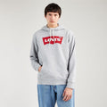Levi'S ® Graphic Hoodie - Two Color Hearher Grey Sudadera Unisex 38424 0000