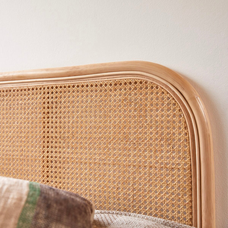 Josephine Cane Rattan Headboard - Natural