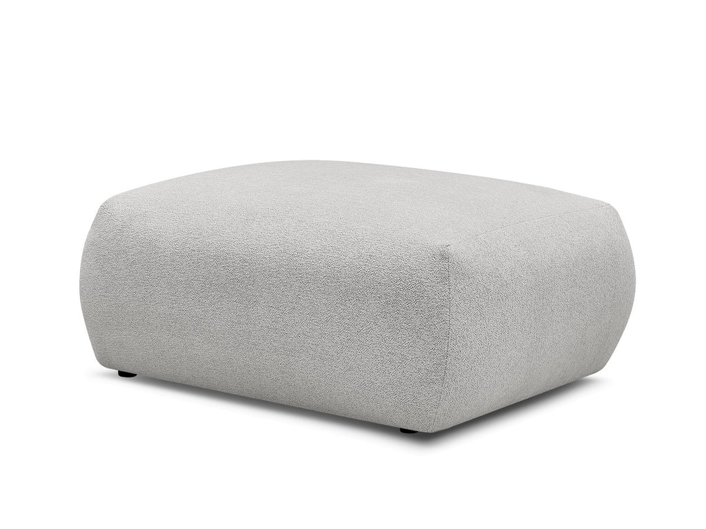 Voltaire - Pouf Carré - Tissu Chiné