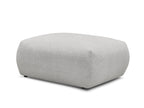 Voltaire - Pouf Carré - Tissu Chiné