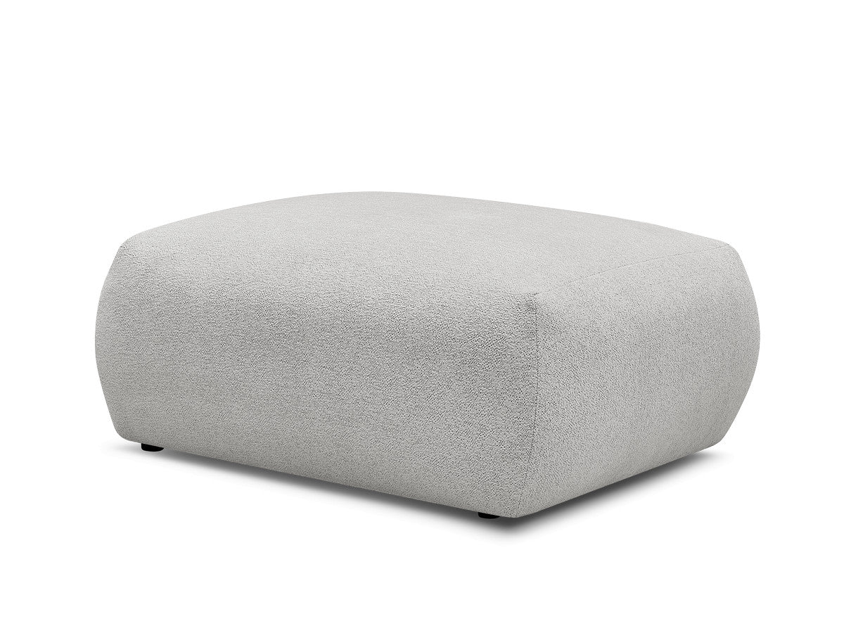 Voltaire - Pouf Carré - Tissu Chiné