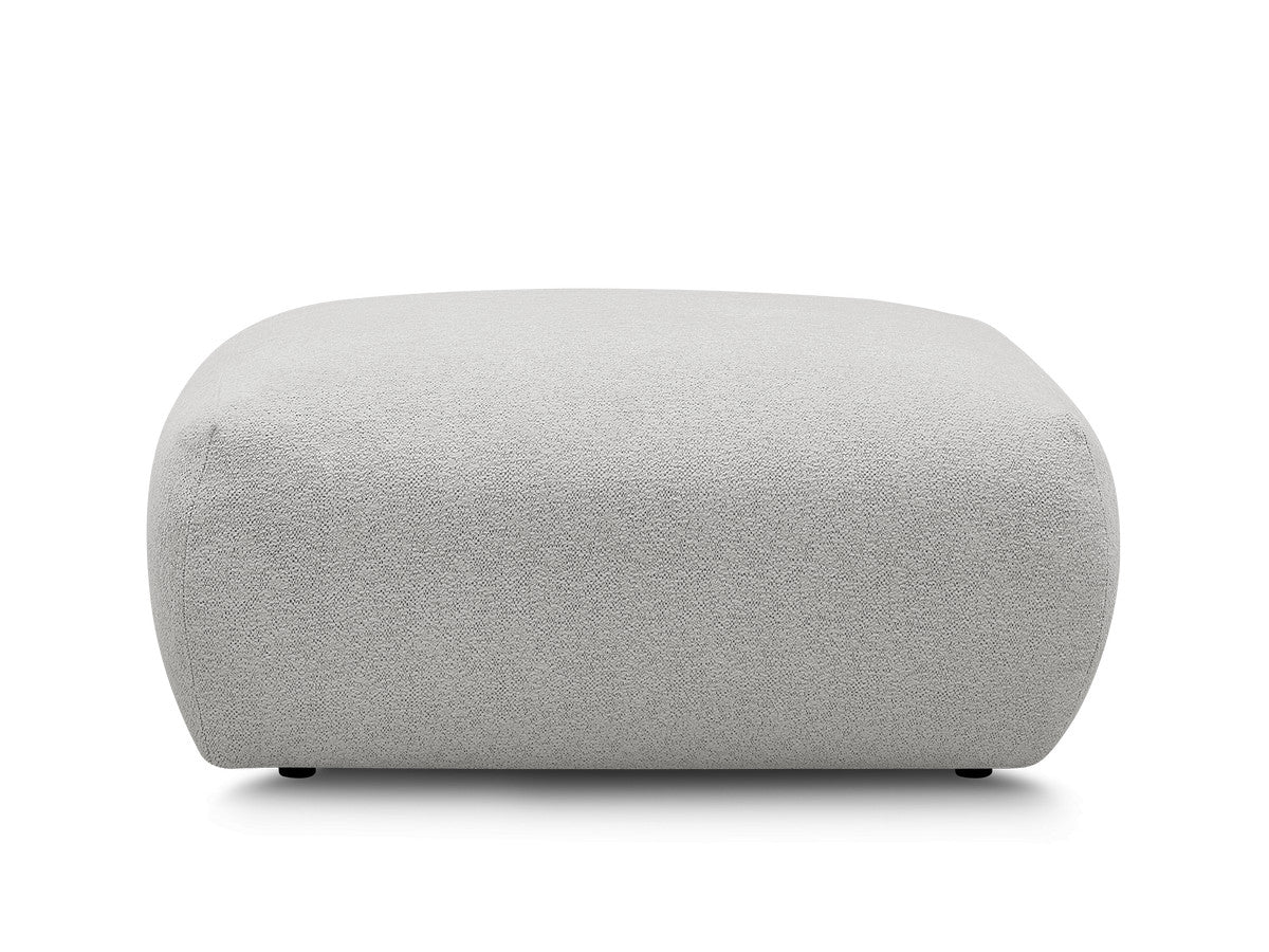 Voltaire - Pouf Carré - Tissu Chiné
