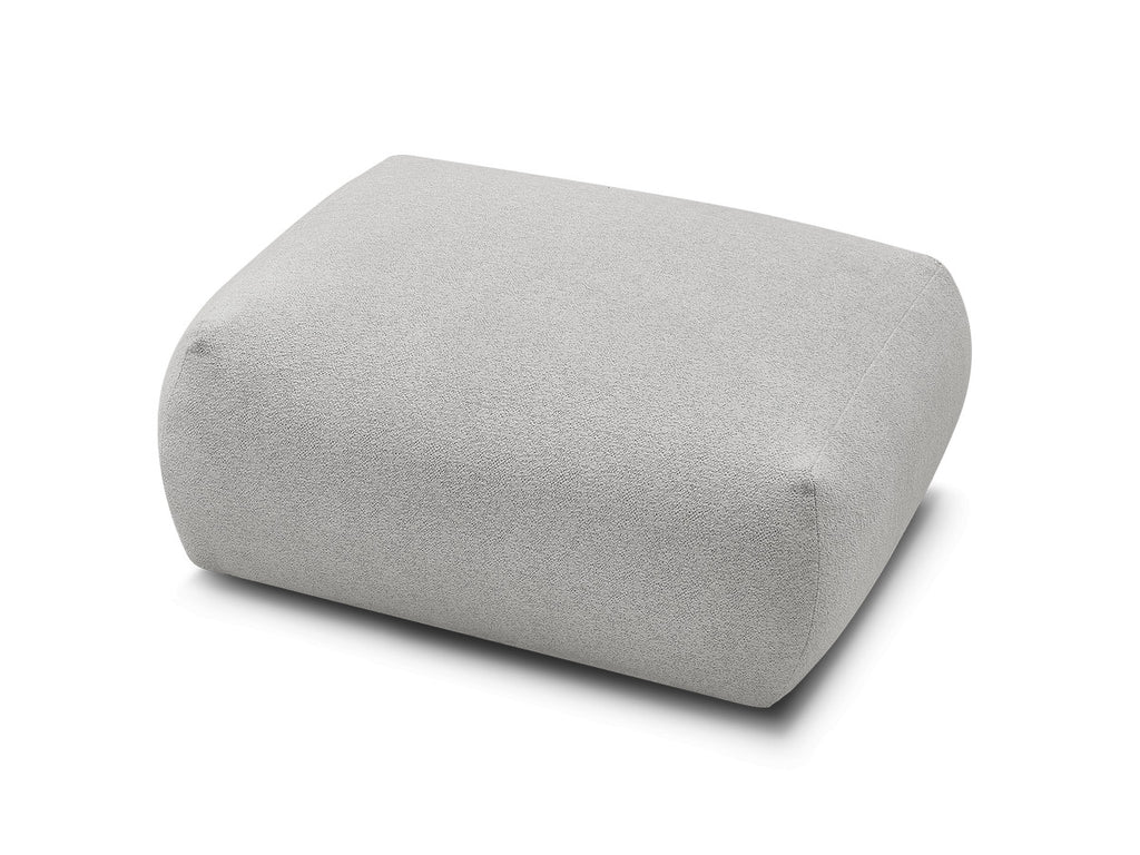 Voltaire - Pouf Carré - Tissu Chiné