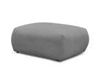 Voltaire - Pouf Carré - Tissu Chiné