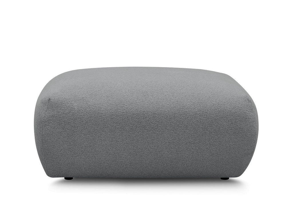 Voltaire - Pouf Carré - Tissu Chiné