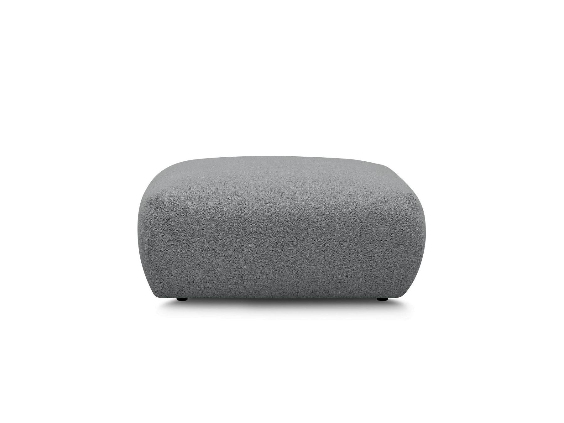 Voltaire - Pouf Carré - Tissu Chiné
