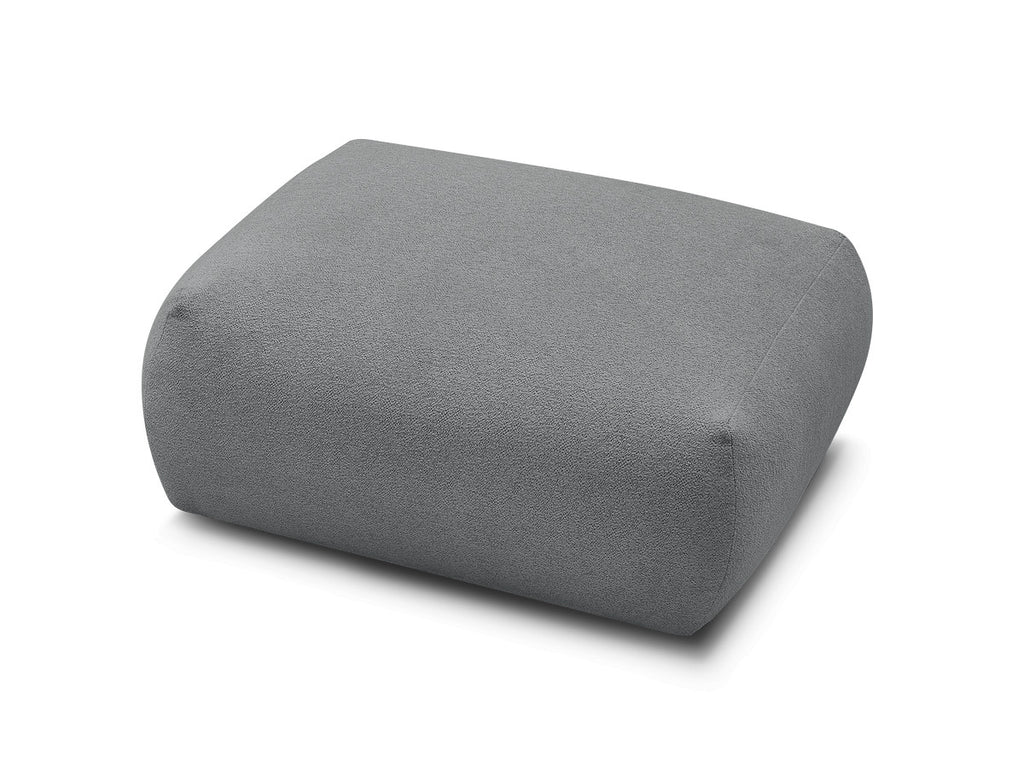 Voltaire - Pouf Carré - Tissu Chiné