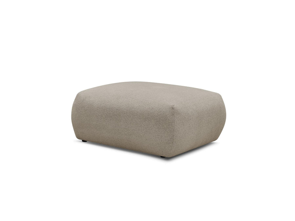 Voltaire - Pouf Carré - Tissu Chiné