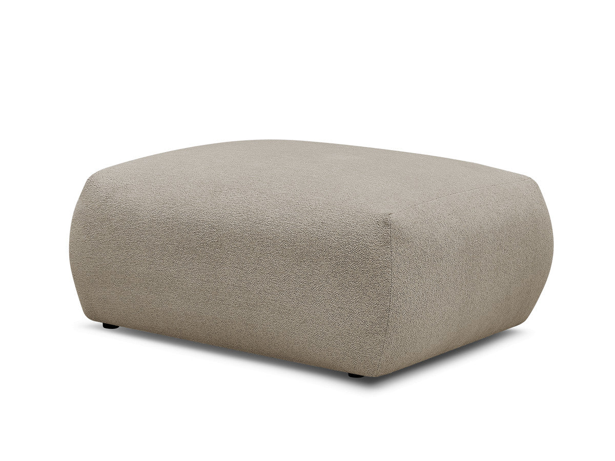 Voltaire - Pouf Carré - Tissu Chiné