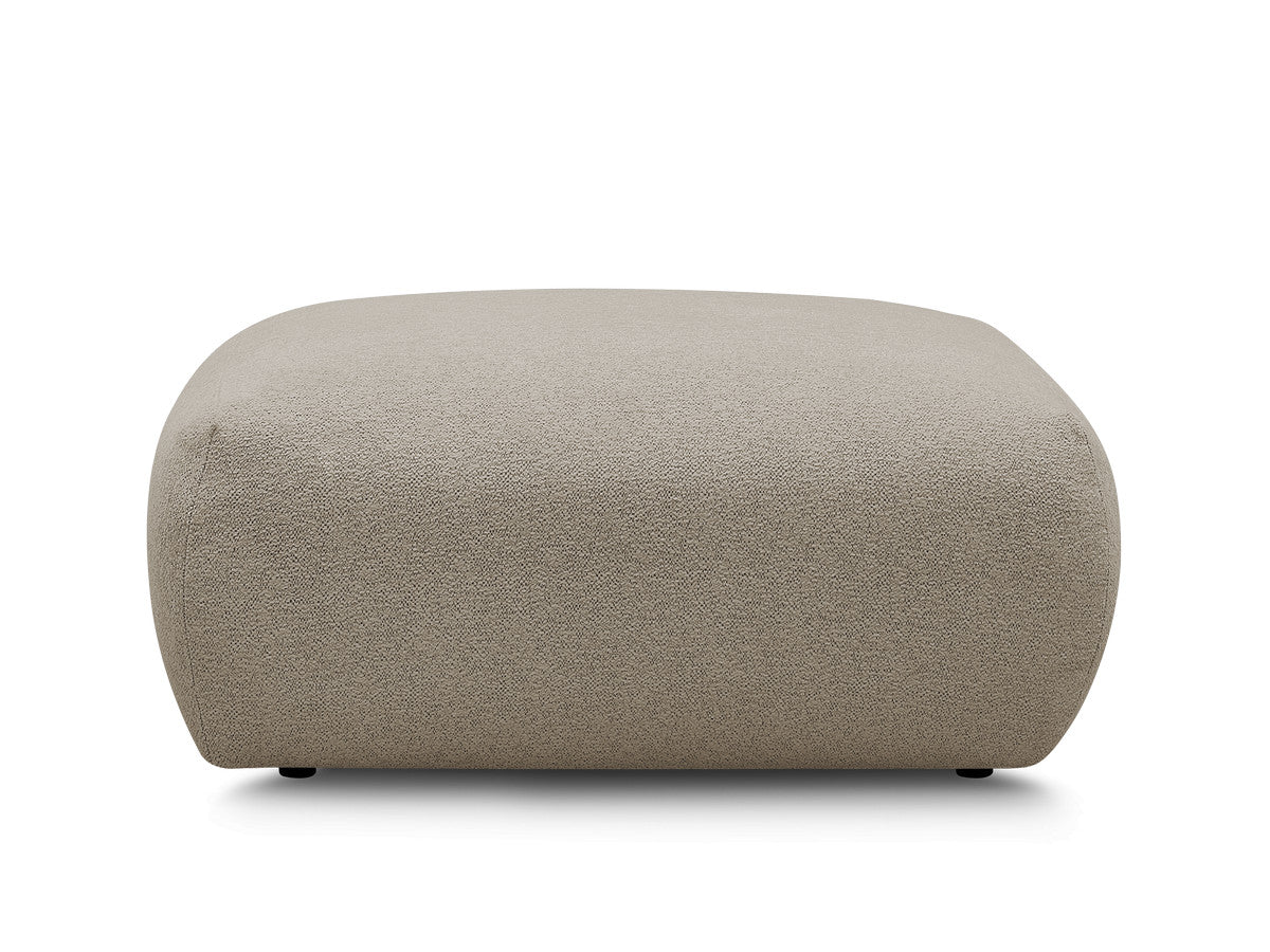Voltaire - Pouf Carré - Tissu Chiné