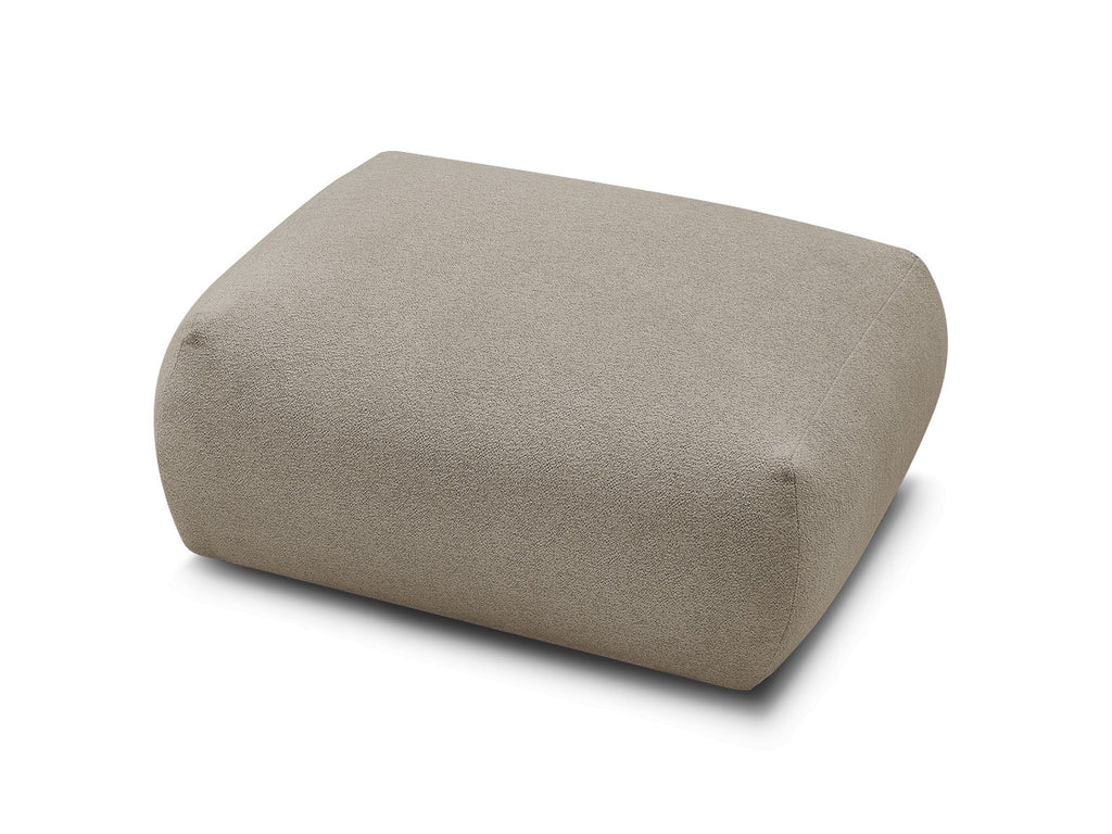 Voltaire - Pouf Carré - Tissu Chiné