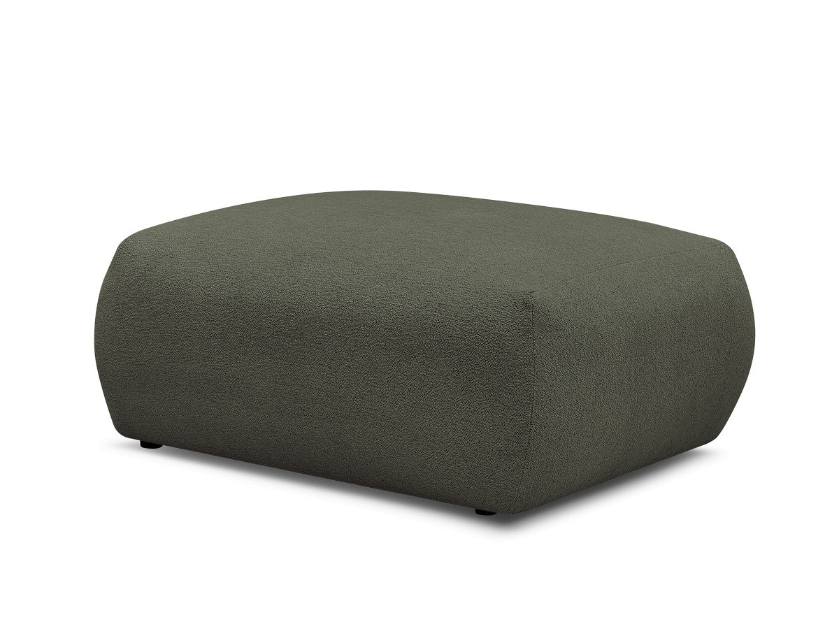 Voltaire - Pouf Carré - Tissu Chiné