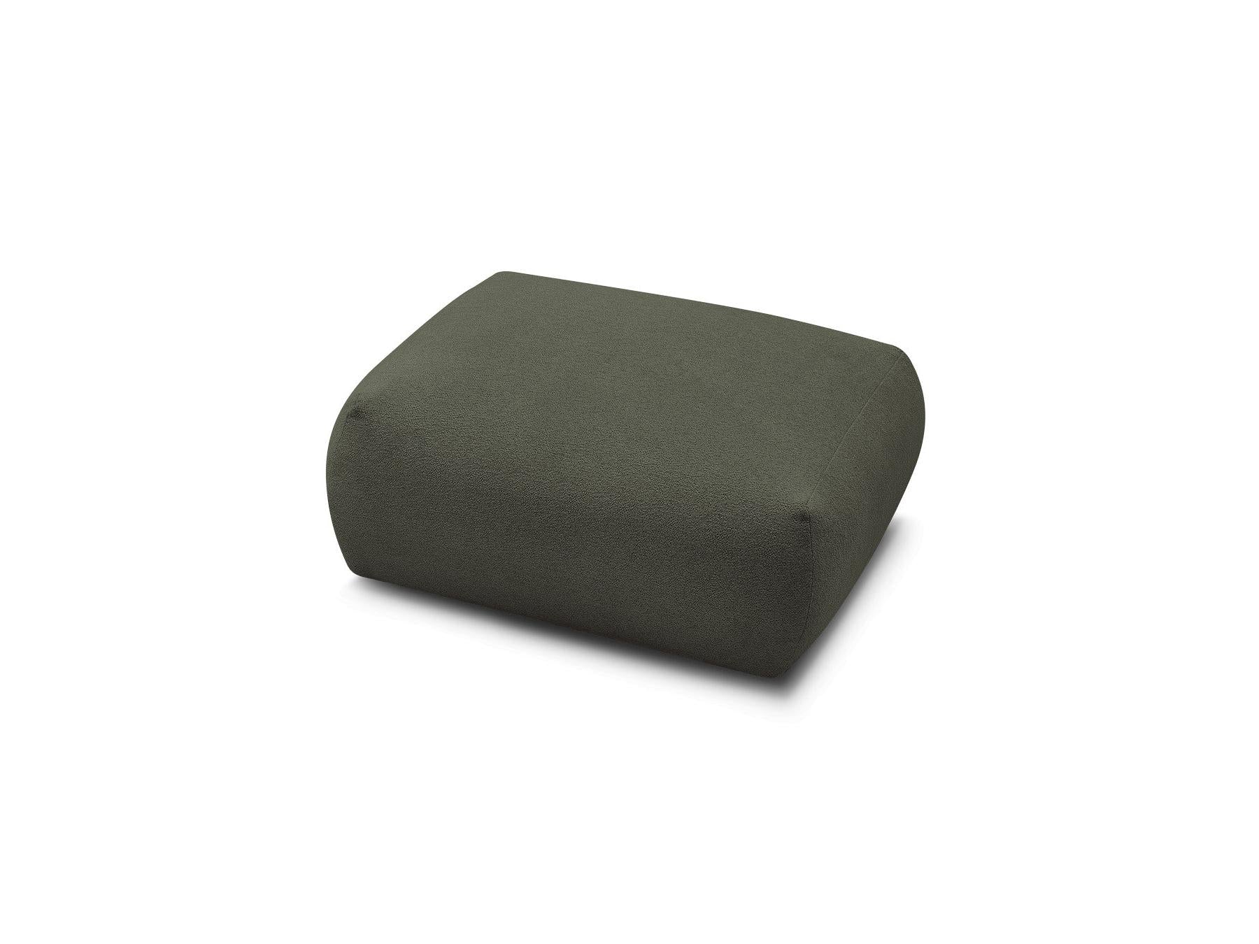 Voltaire - Pouf Carré - Tissu Chiné