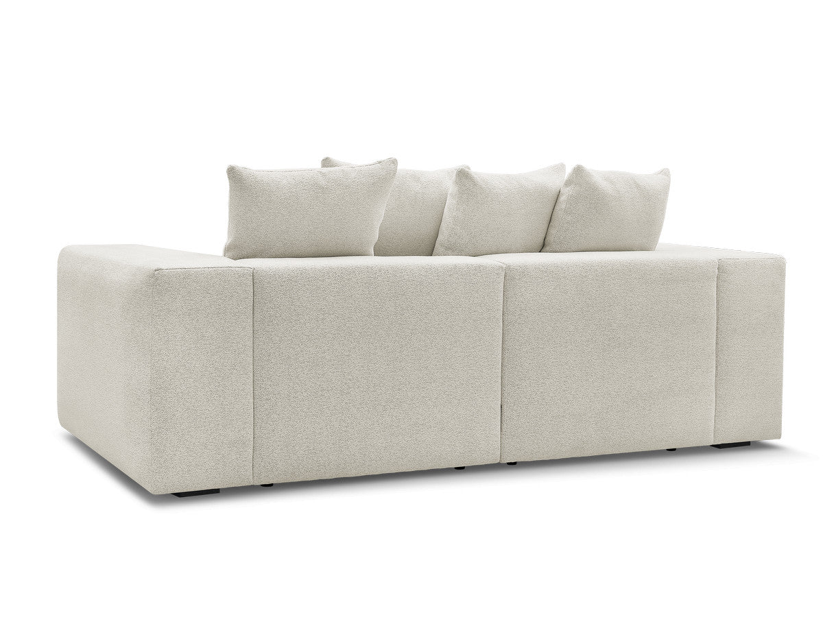 Voltaire - Canapé Droit Fixe Modulable - Tissu Chiné