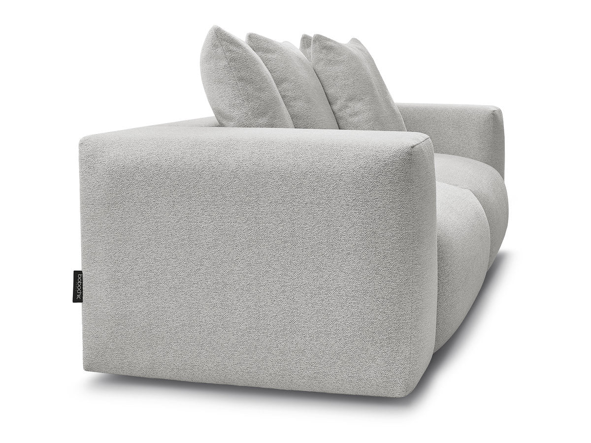 Voltaire - Canapé Droit Fixe Modulable - Tissu Chiné