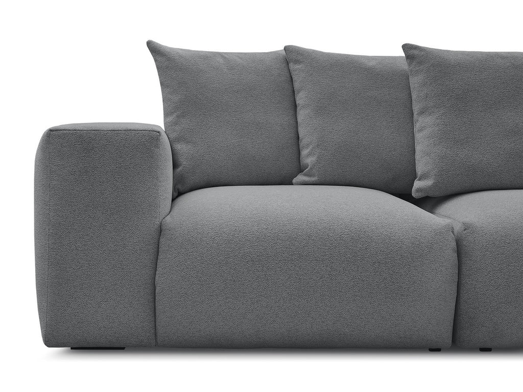Voltaire - Canapé Droit Fixe Modulable - Tissu Chiné