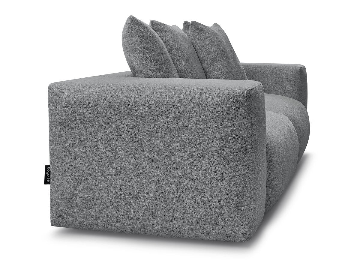 Voltaire - Canapé Droit Fixe Modulable - Tissu Chiné