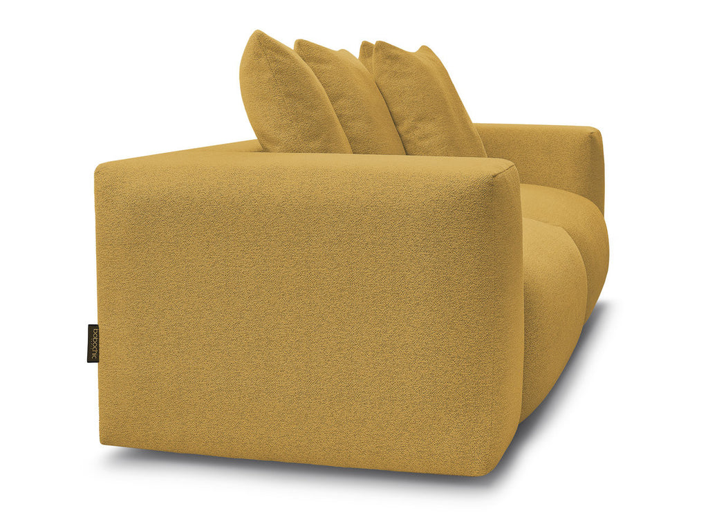 Voltaire - Canapé Droit Fixe Modulable - Tissu Chiné