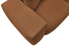 Voltaire - Canapé Droit Fixe Modulable - Tissu Chiné