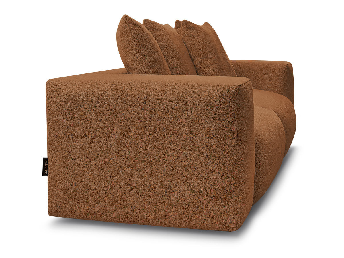 Voltaire - Canapé Droit Fixe Modulable - Tissu Chiné