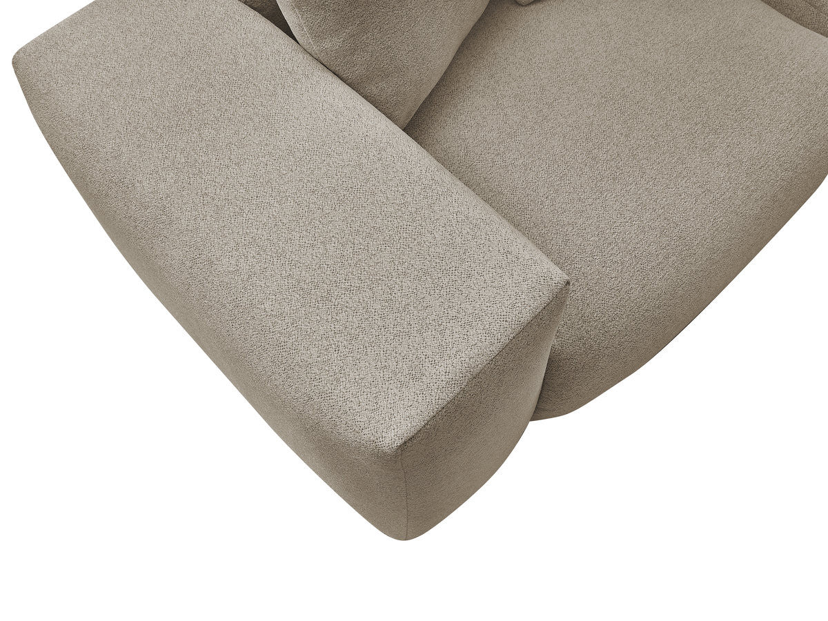 Voltaire - Canapé Droit Fixe Modulable - Tissu Chiné