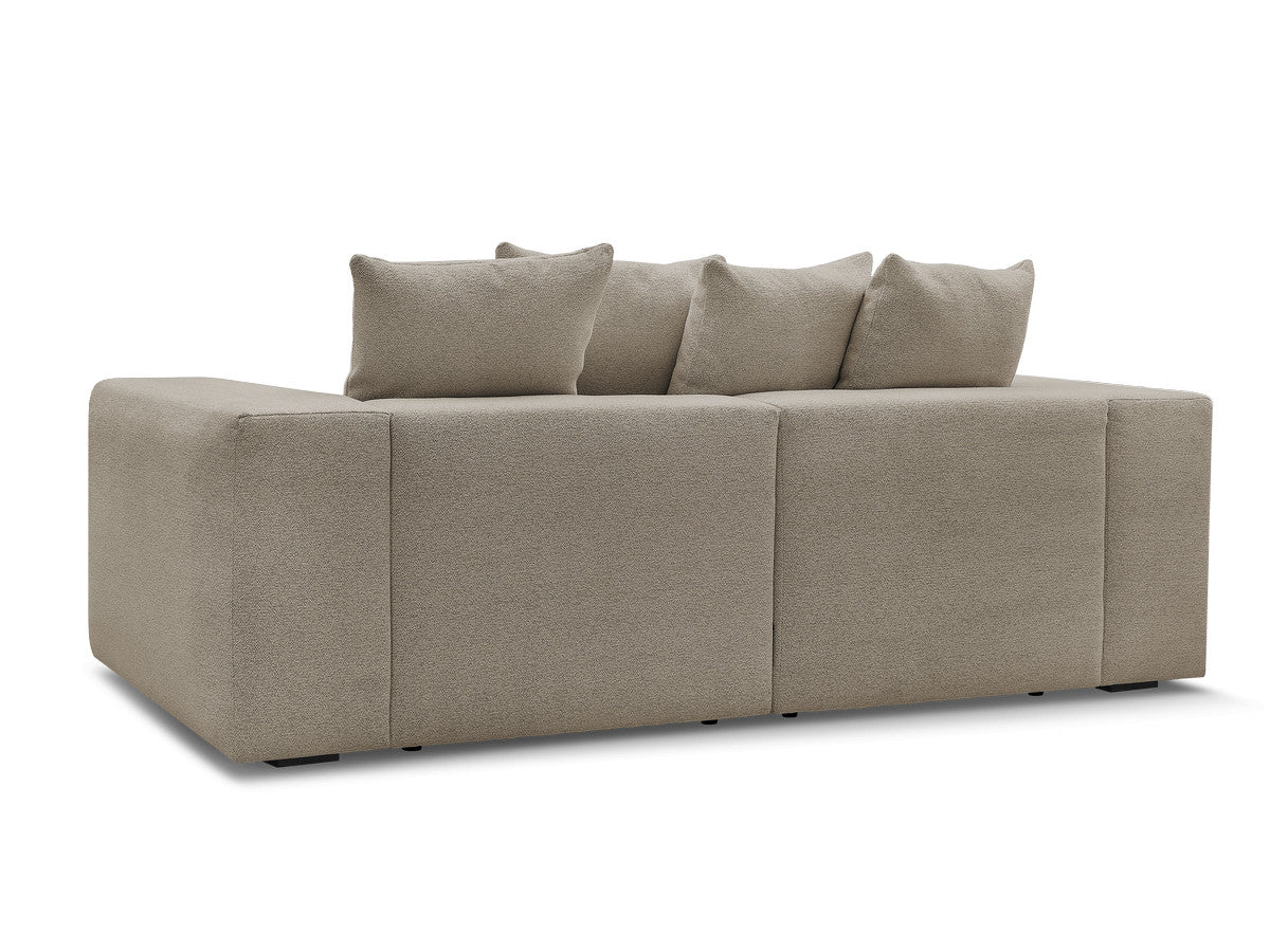 Voltaire - Canapé Droit Fixe Modulable - Tissu Chiné