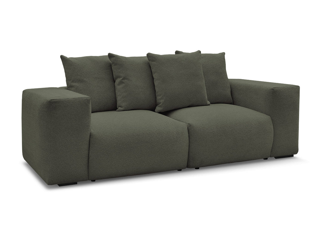 Voltaire - Canapé Droit Fixe Modulable - Tissu Chiné