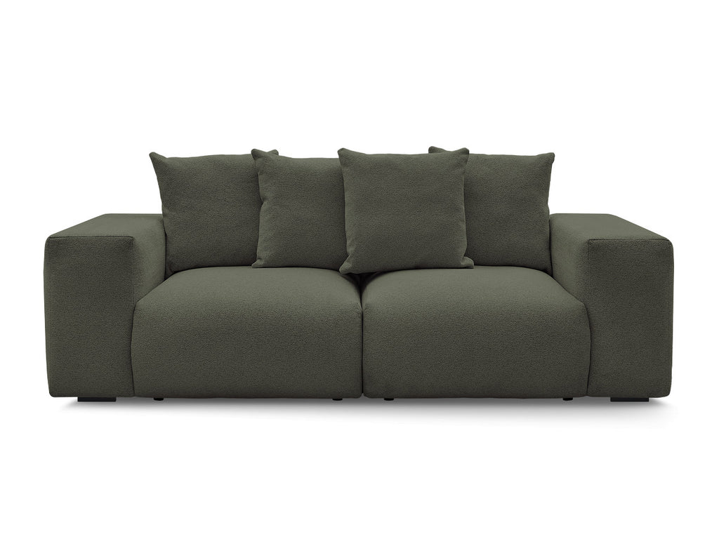 Voltaire - Canapé Droit Fixe Modulable - Tissu Chiné