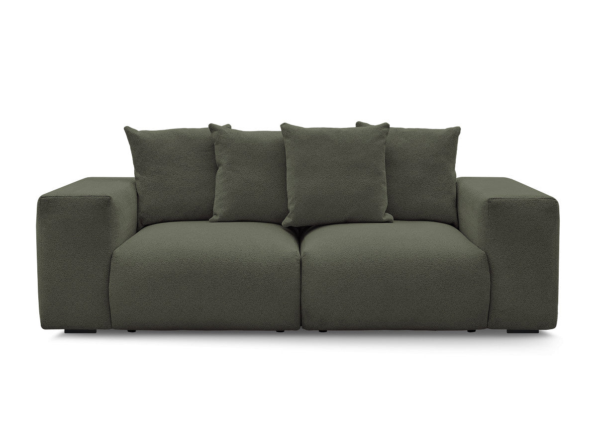 Voltaire - Canapé Droit Fixe Modulable - Tissu Chiné