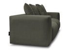 Voltaire - Canapé Droit Fixe Modulable - Tissu Chiné